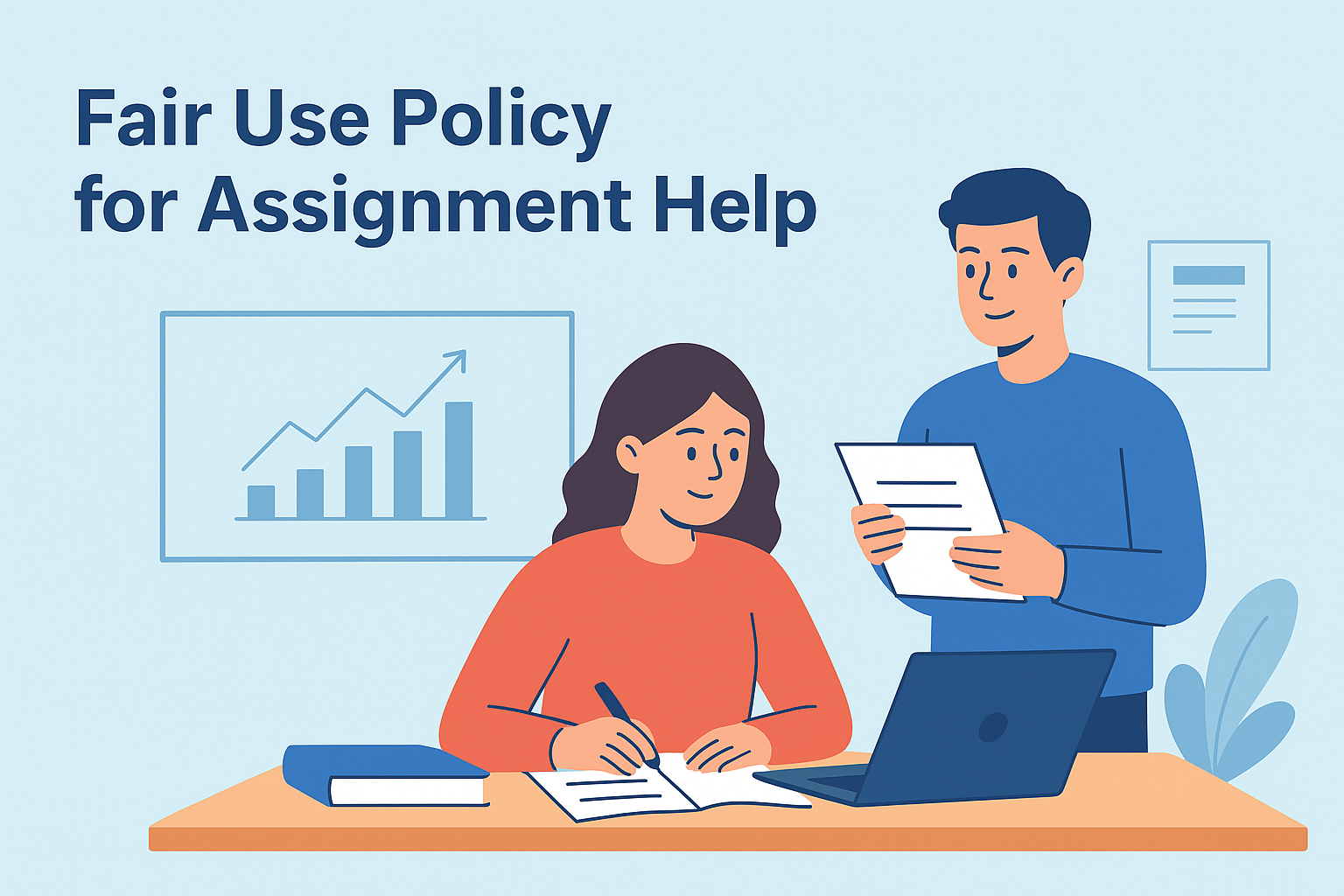 Fair Use Policy for Assignment Help - students using sample papers responsibly