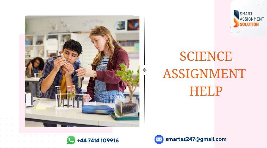 Science student working on laboratory and theory-based assignment